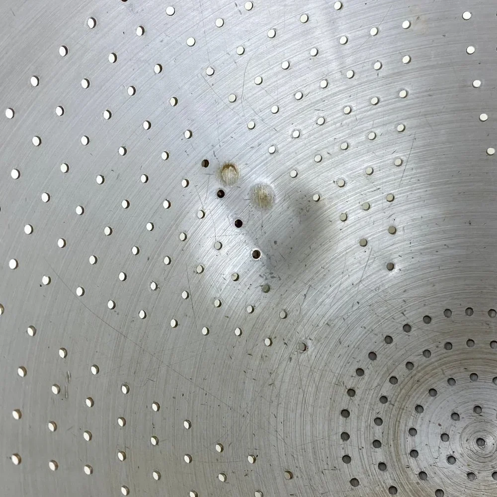 Vintage WEAR EVER heavy duty Aluminum -Colander Strainer- Footed Model A-3123